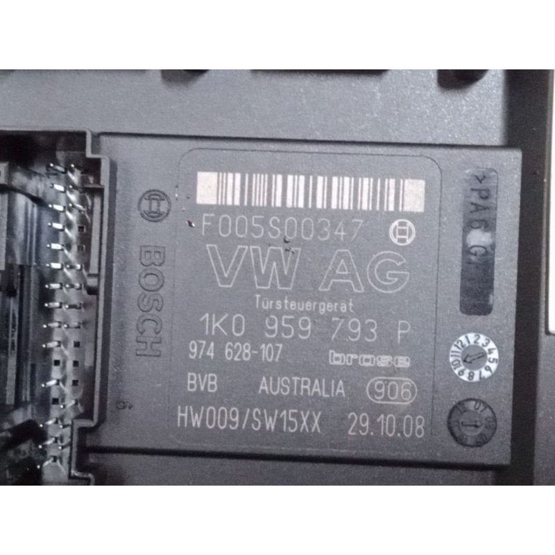 Recambio de elevalunas electrico delantero derecho para seat leon (1p1) 1.9 tdi referencia OEM IAM 1P0837401J 1K0 959 793 P 1T09