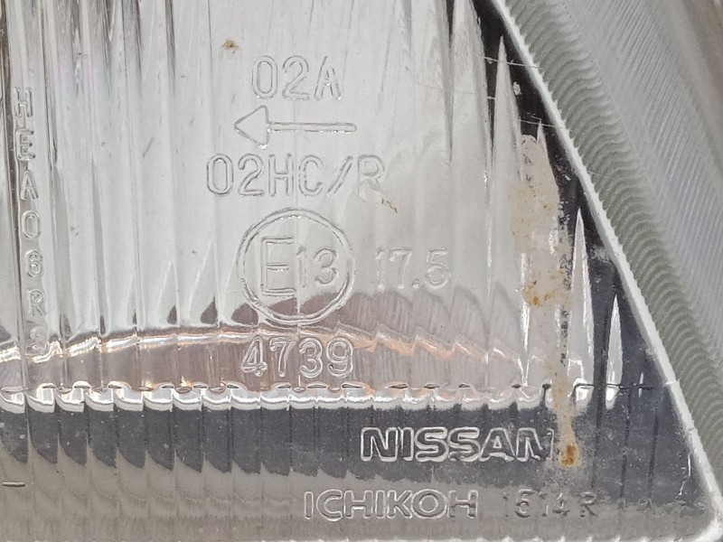 Recambio de faro derecho para nissan almera i hatchback (n15) 1.6 referencia OEM IAM   