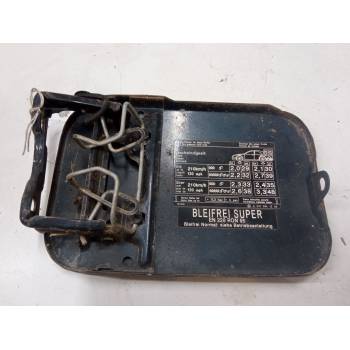 TAPA EXTERIOR COMBUSTIBLE 