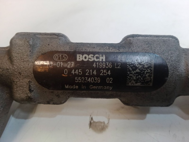 Recambio de rampa inyectora para fiat doblo caja/chasis (263_) 1.6 d multijet referencia OEM IAM 55234039  0445214254