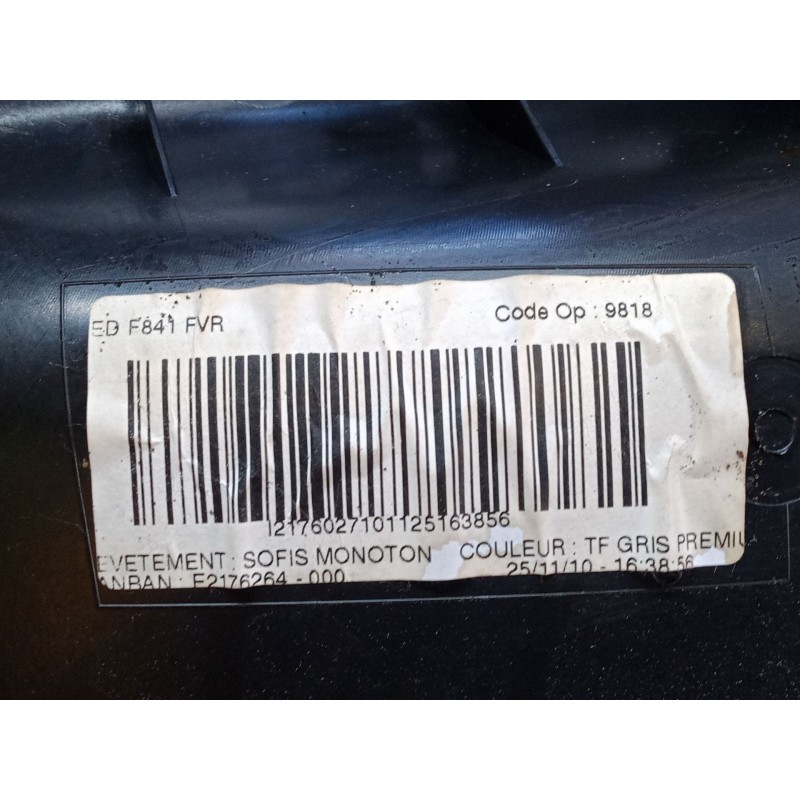 Recambio de guarnecido puerta delantera izquierda para peugeot 207/207+ (wa_, wc_) 1.6 16v vti referencia OEM IAM   