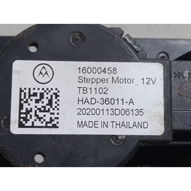 Recambio de motor apertura trampillas climatizador para opel corsa f (p2jo) 1.2 (68) referencia OEM IAM 16000458  