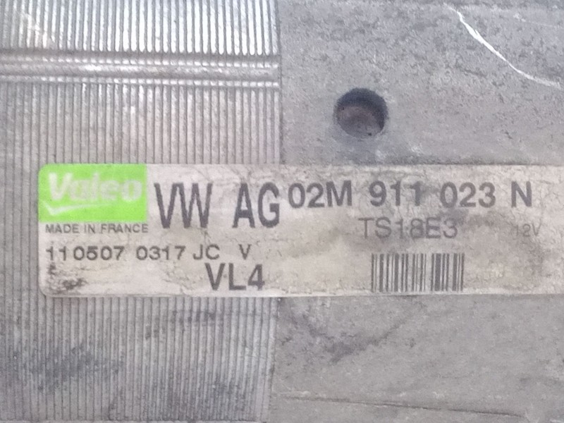 Recambio de motor arranque para seat altea (5p1) 2.0 tdi 16v referencia OEM IAM 02M911023N  TS18E3