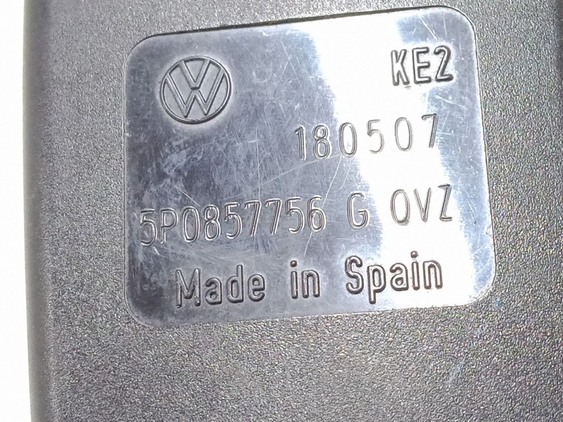 Recambio de anclaje cinturon delantero derecho para seat altea (5p1) 2.0 tdi 16v referencia OEM IAM   