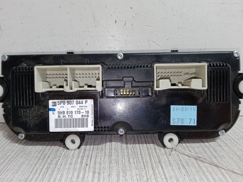 Recambio de mando climatizador para seat leon (1p1) 1.6 tdi referencia OEM IAM   