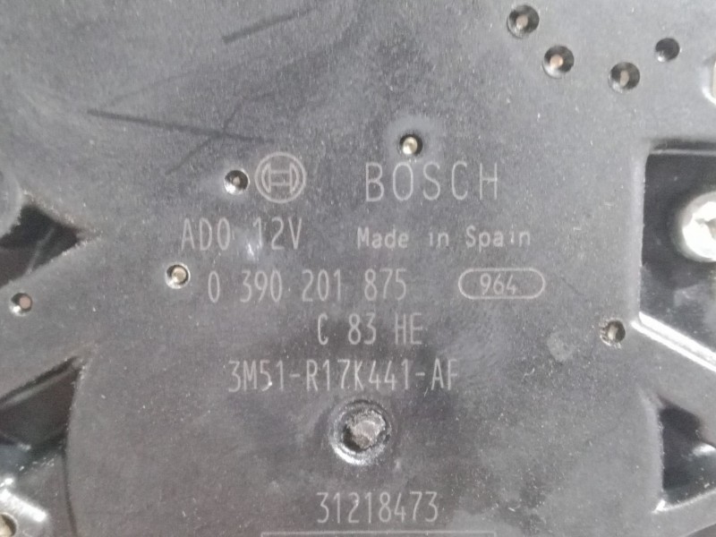 Recambio de motor limpia trasero para ford c-max (dm2) 1.6 referencia OEM IAM 3M51R17K441AF  