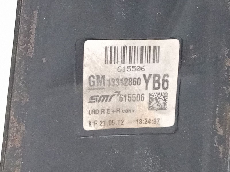 Recambio de retrovisor electrico derecho para opel zafira / zafira family b (a05) 1.7 cdti (m75) referencia OEM IAM 13312860  