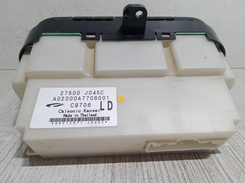 Recambio de mando climatizador para nissan qashqai / qashqai +2 i (j10, nj10, jj10e) 1.5 dci referencia OEM IAM 27500JD45C  