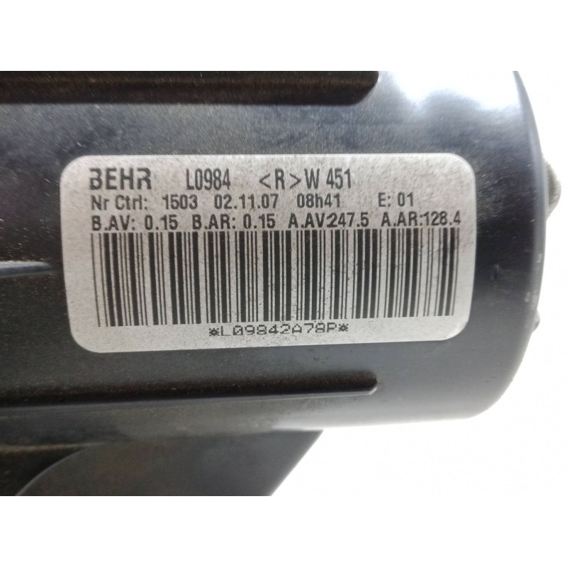 Recambio de motor calefaccion para smart fortwo cabrio (451) 0.8 cdi (451.400) referencia OEM IAM L0984  