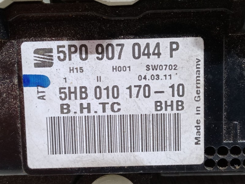 Recambio de mando climatizador para seat leon (1p1) 1.6 tdi referencia OEM IAM   