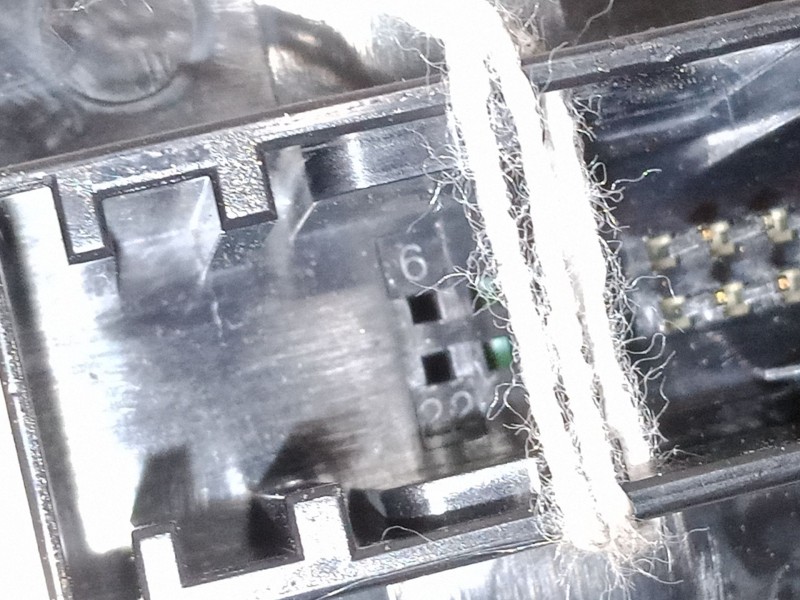 Recambio de mando elevalunas delantero izquierdo para opel zafira b furgoneta/monovolumen (a05) 1.9 cdti van (m75) referencia OE