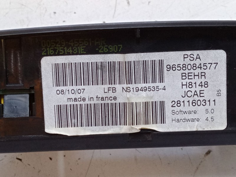 Recambio de mando climatizador para citroën c4 i (lc_) 1.4 16v referencia OEM IAM   