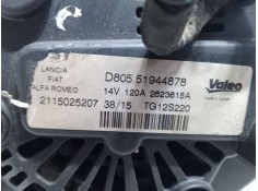Recambio de alternador para fiat qubo (225_) 1.3 d multijet (225axg1a, 225cxg1a, 225axg11, 225cxg11) referencia OEM IAM 51944878 2