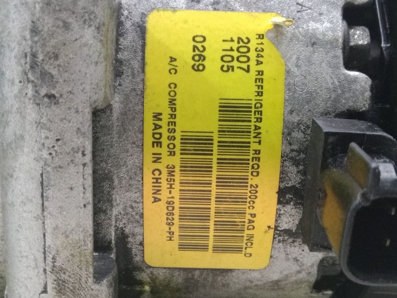 Recambio de compresor a/a para ford c-max (dm2) 1.6 referencia OEM IAM 3M5H19D629PH  