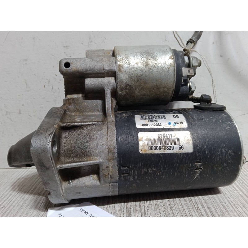 Recambio de motor arranque para suzuki jimny todo terreno, abierta (sn) 1.3 16v 4wd (sn413) referencia OEM IAM 0001112032  