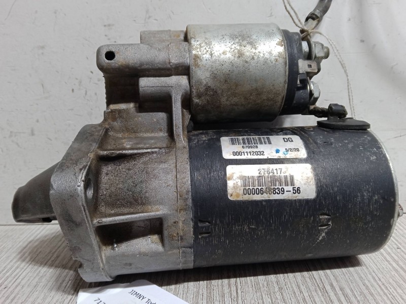 Recambio de motor arranque para suzuki jimny todo terreno, abierta (sn) 1.3 16v 4wd (sn413) referencia OEM IAM 0001112032  