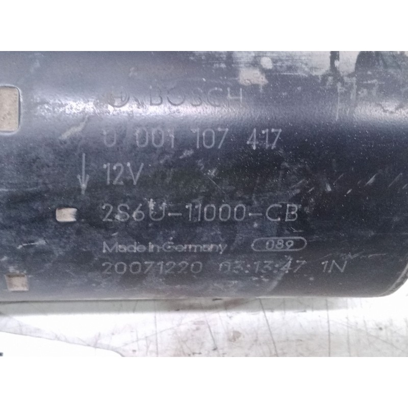 Recambio de motor arranque para ford fiesta v (jh_, jd_) 1.4 16v referencia OEM IAM 2S6U11000CB  