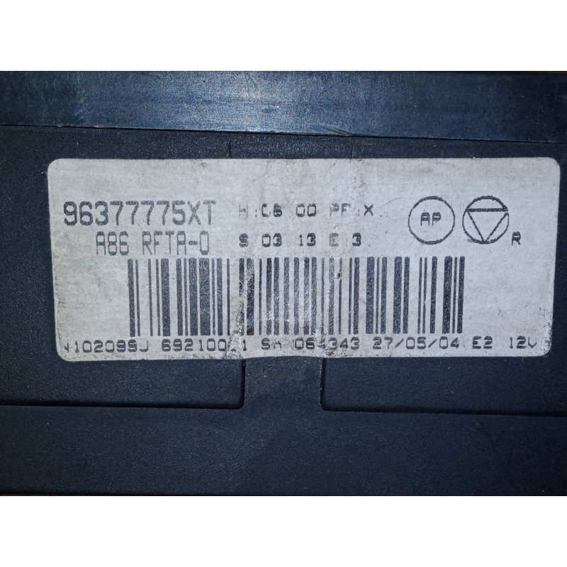 Recambio de mando climatizador para citroën c3 i (fc_, fn_) 1.4 hdi referencia OEM IAM   