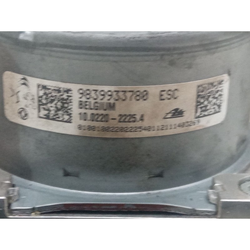 Recambio de abs para opel corsa f (p2jo) 1.2 (68) referencia OEM IAM 9839933780  10022022254