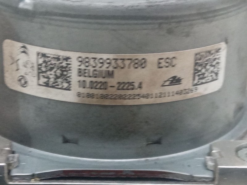 Recambio de abs para opel corsa f (p2jo) 1.2 (68) referencia OEM IAM 9839933780  10022022254