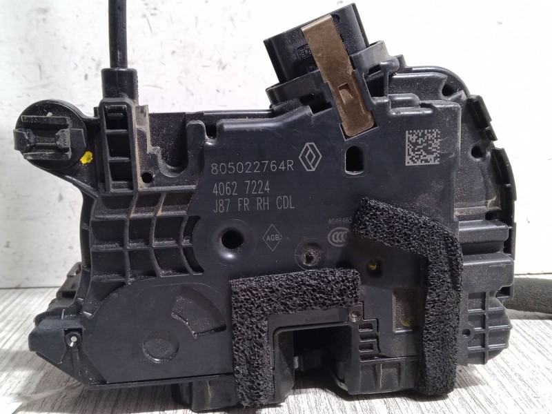 Recambio de cerradura puerta delantera derecha para renault captur i (j5_, h5_) 1.2 tce 120 referencia OEM IAM 805022764R  