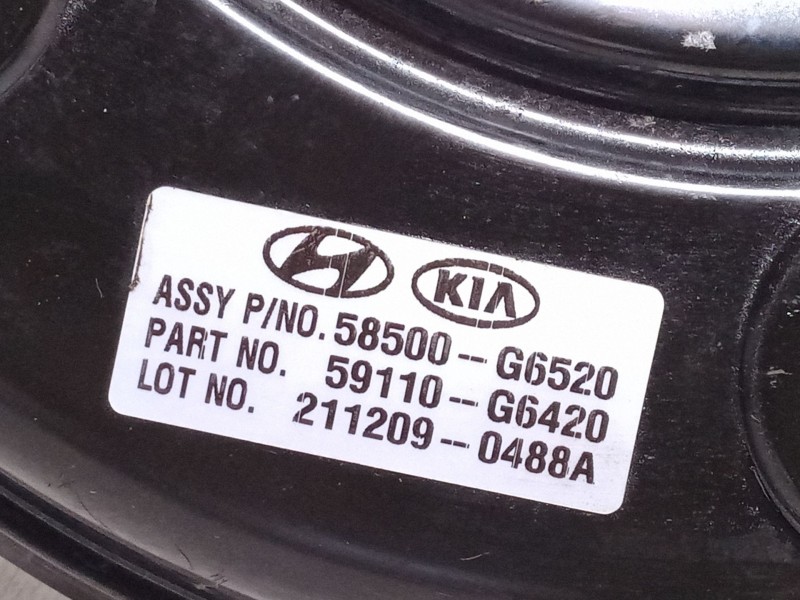 Recambio de servofreno para kia picanto iii (ja) 1.0 referencia OEM IAM 58500G6520  