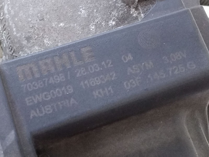 Recambio de turbo para volkswagen polo v (6r1, 6c1) 1.2 tsi referencia OEM IAM 03F145701K  