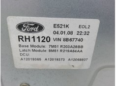 Recambio de elevalunas electrico delantero derecho para ford c-max (dm2) 1.6 referencia OEM IAM 7M51R203A28BB   2