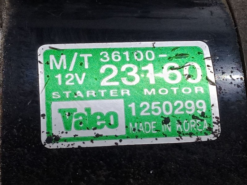 Recambio de motor arranque para hyundai tucson (jm) 2.0 referencia OEM IAM   