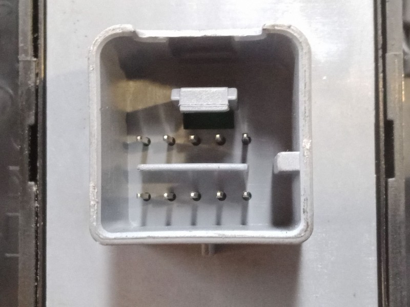 Recambio de mando elevalunas delantero izquierdo para skoda superb ii station wagon (3t5) 2.0 tdi 16v referencia OEM IAM   