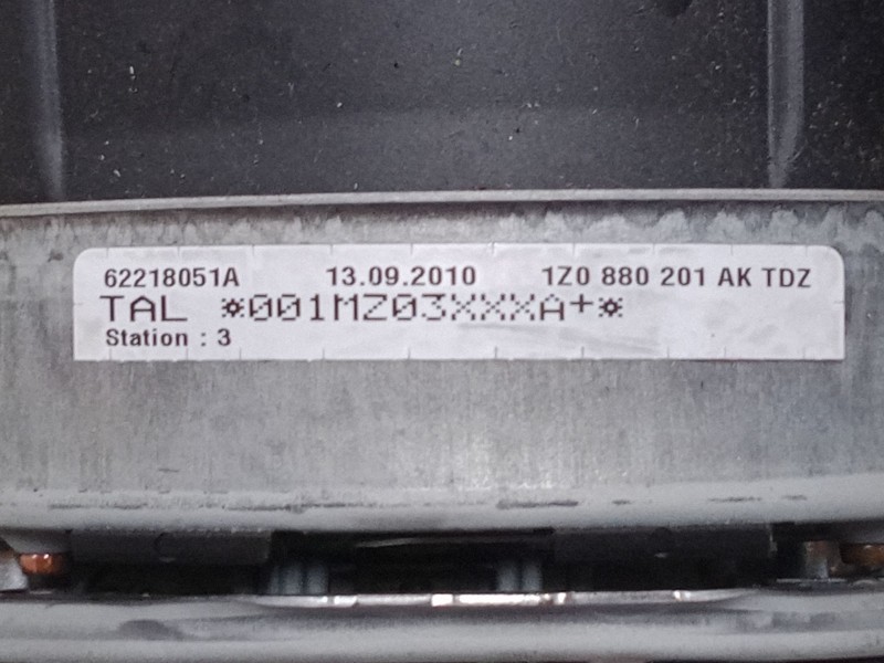 Recambio de airbag volante para skoda superb ii station wagon (3t5) 2.0 tdi 16v referencia OEM IAM 1Z0880201AK  