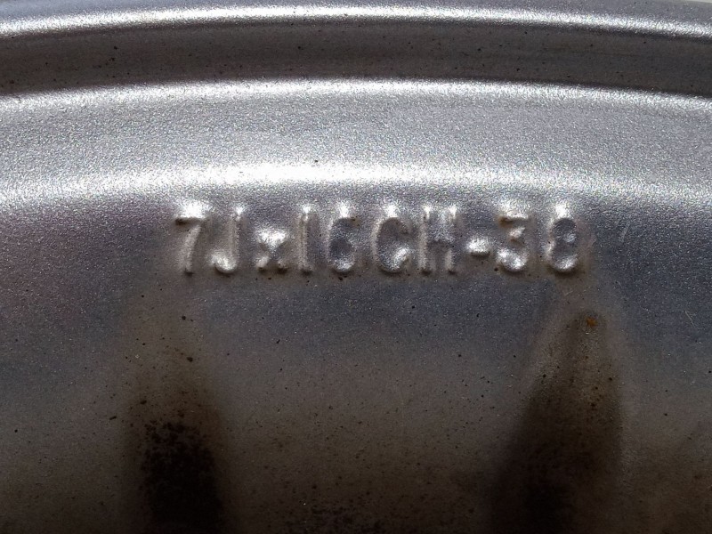 Recambio de llanta aluminio 16´´ para opel frontera b (u99) 2.2 dti (6b_zc, 6b_vf, 6b_66, 6b_76) referencia OEM IAM 7J16CHET38  