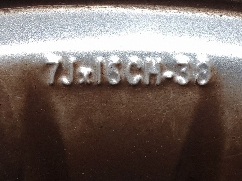 Recambio de llanta aluminio 16´´ para opel frontera b (u99) 2.2 dti (6b_zc, 6b_vf, 6b_66, 6b_76) referencia OEM IAM 7J16CHET38  