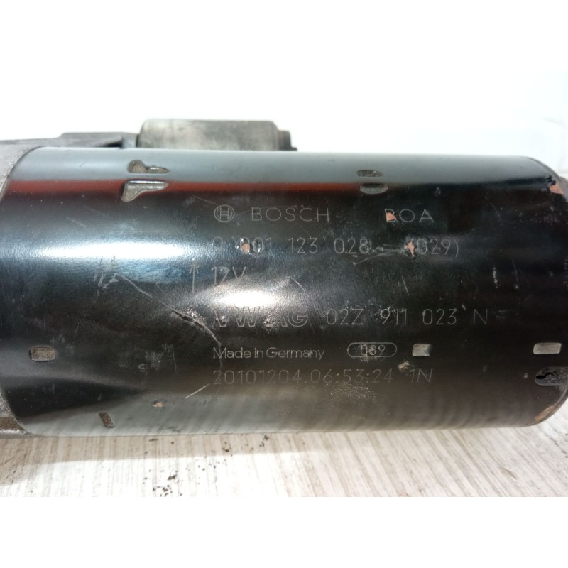 Recambio de motor arranque para seat ibiza iv (6j5, 6p1) 1.6 tdi referencia OEM IAM 02Z911023N  0001123028