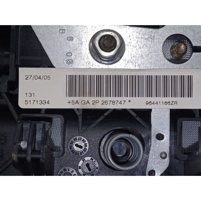 Recambio de airbag volante para peugeot 206 hatchback (2a/c) 1.4 hdi eco 70 referencia OEM IAM 96441166ZR  