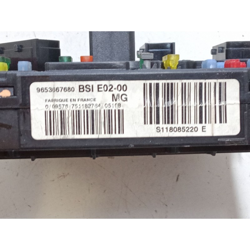Recambio de bsi para peugeot 206 hatchback (2a/c) 1.4 hdi eco 70 referencia OEM IAM 9653667680 BSI E02-00 MG S118085220E
