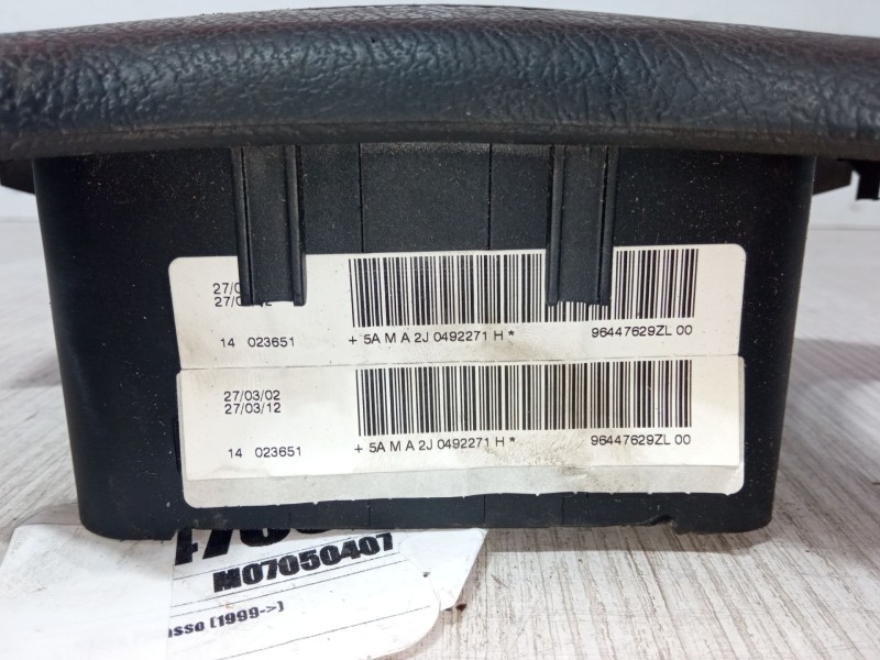Recambio de airbag volante para citroën xsara picasso (n68) 2.0 hdi referencia OEM IAM 96447629ZL 9644 7629ZL 00 
