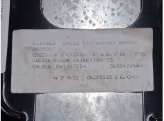 Recambio de centralita motor uce para peugeot 307 (3a/c) 2.0 hdi 135 referencia OEM IAM 9655041480  5WS40029IT