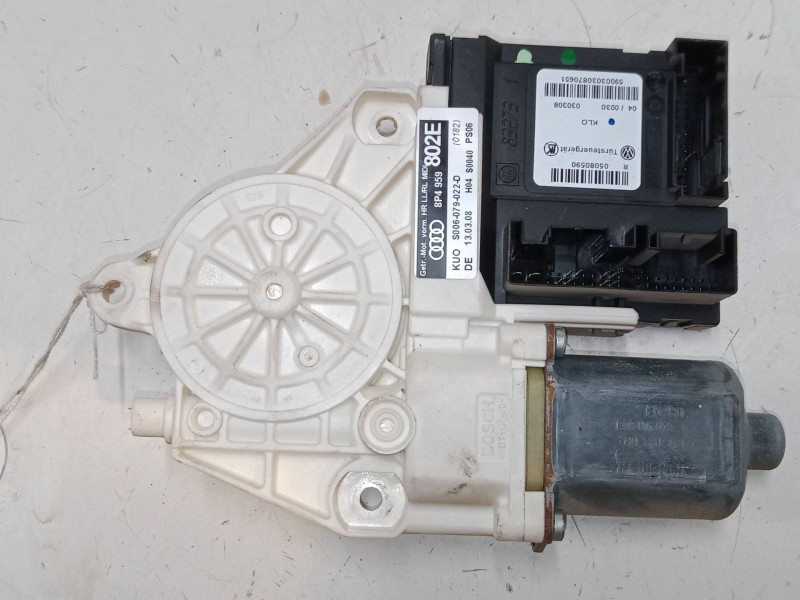 Recambio de motor elevaluna trasero derecho para audi a3 sportback (8pa) 2.0 tdi 16v quattro referencia OEM IAM 8P0959802E  