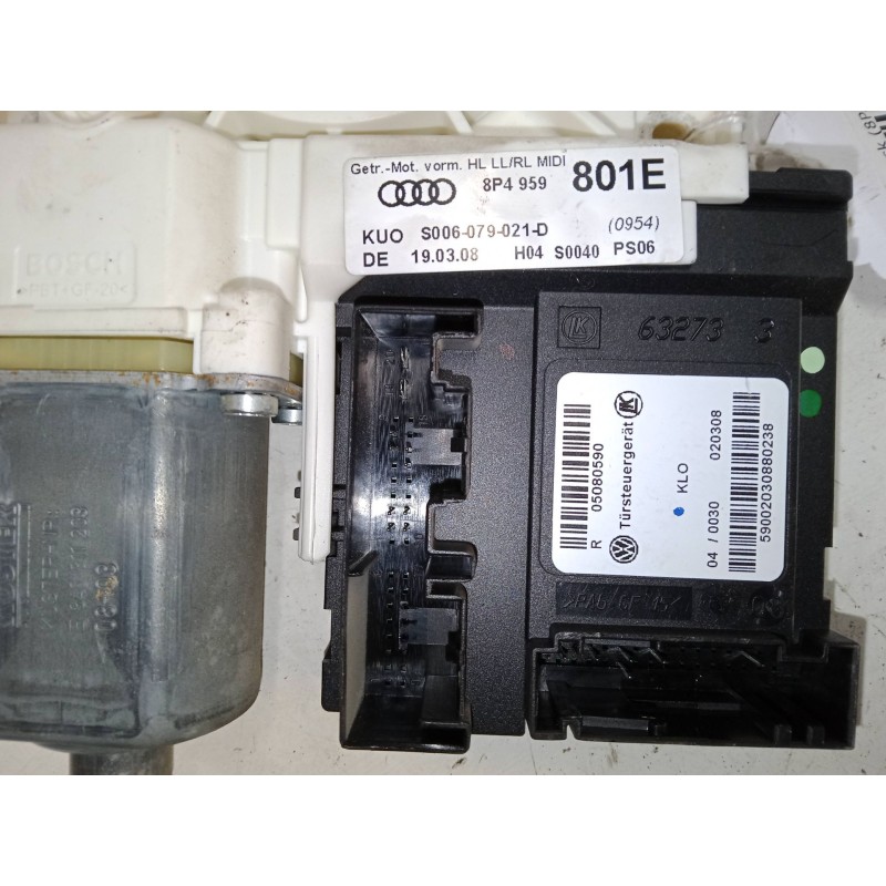 Recambio de motor elevaluna trasero izquierdo para audi a3 sportback (8pa) 2.0 tdi 16v quattro referencia OEM IAM 8P0959801E  