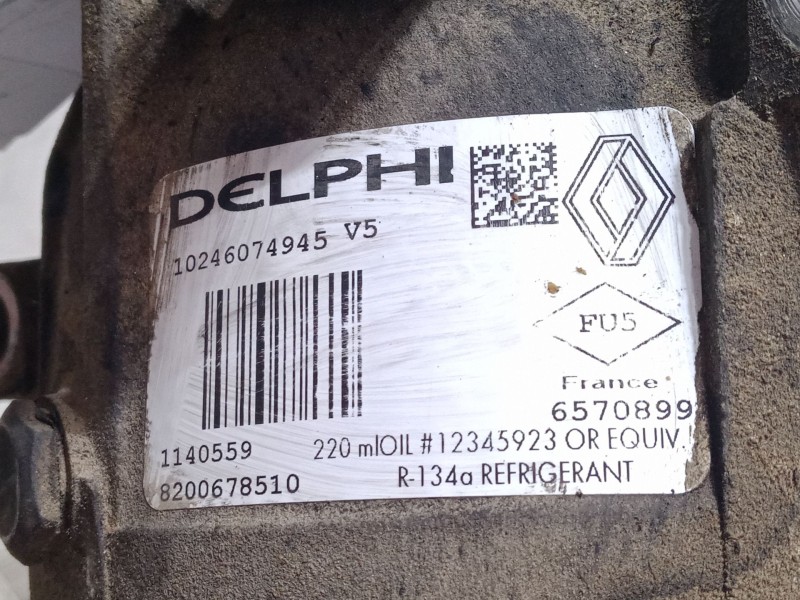 Recambio de compresor a/a para nissan primastar autobús (x83) dci 150 referencia OEM IAM 8200678510  6570899