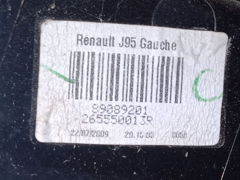 Recambio de piloto trasero izquierdo para renault scénic iii (jz0/1_) 1.6 16v (jz0u, jz1b) referencia OEM IAM   