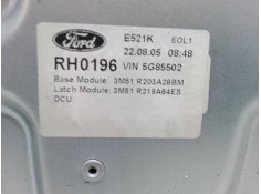 Recambio de elevalunas electrico delantero derecho para ford focus c-max (dm2) 1.6 referencia OEM IAM 3M51R203A28BM   2