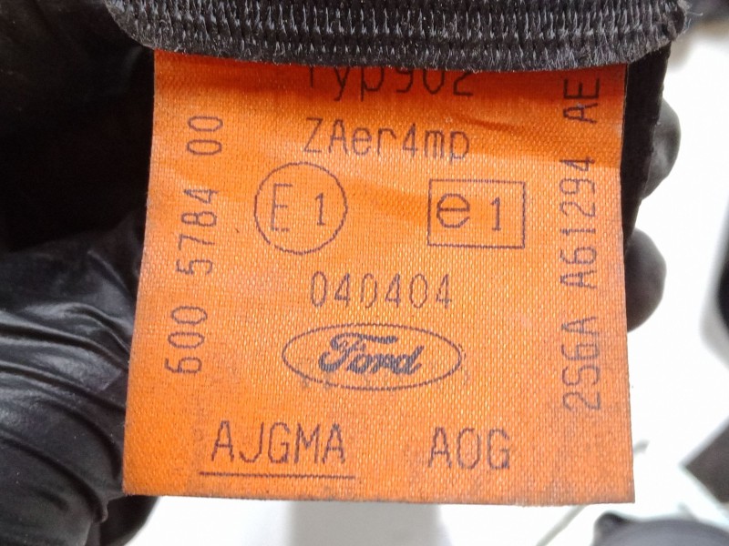 Recambio de cinturon seguridad delantero derecho para ford fiesta v (jh_, jd_) 1.6 tdci referencia OEM IAM 600578400  