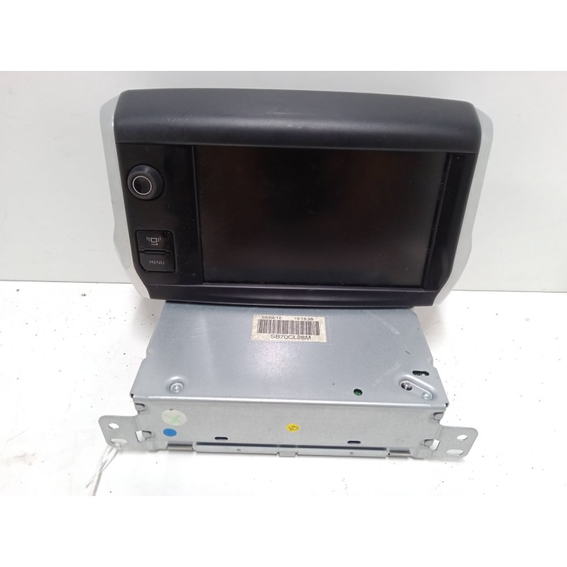 Recambio de pantalla multifuncion para peugeot 208 i (ca_, cc_) 1.4 hdi referencia OEM IAM 9801840680  