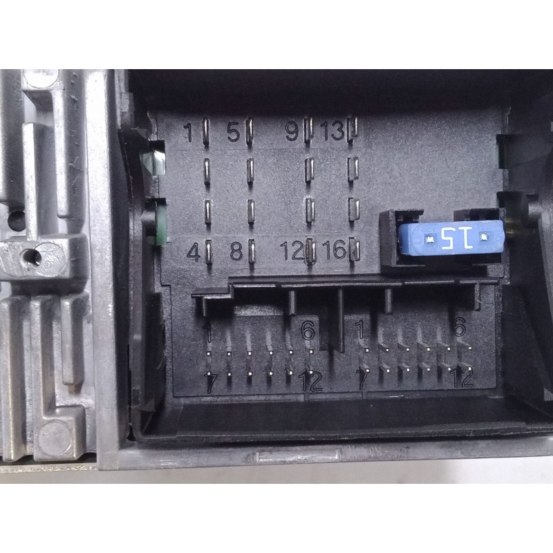 Recambio de pantalla multifuncion para peugeot 208 i (ca_, cc_) 1.4 hdi referencia OEM IAM 9801840680  