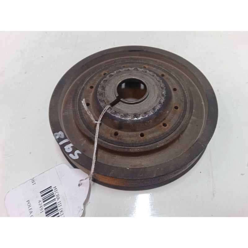 Recambio de polea cigueñal para nissan micra iii (k12) 1.5 dci referencia OEM IAM   