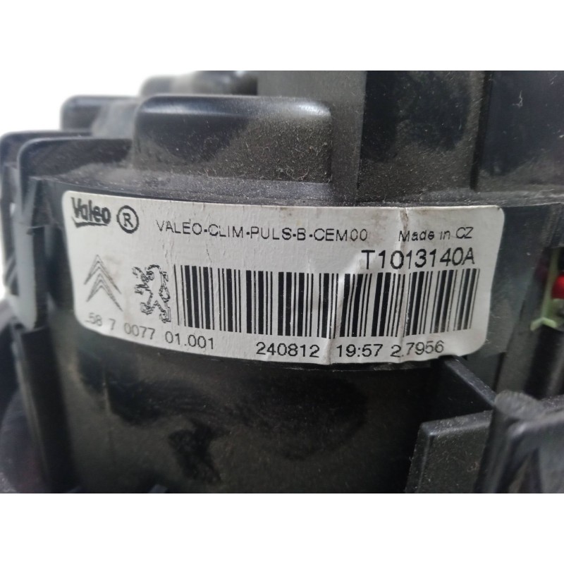 Recambio de motor calefaccion para peugeot 208 i (ca_, cc_) 1.4 hdi referencia OEM IAM T1013140A  