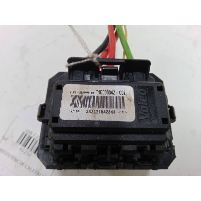 Recambio de resistencia calefaccion para peugeot 208 i (ca_, cc_) 1.4 hdi referencia OEM IAM T1000034Z  