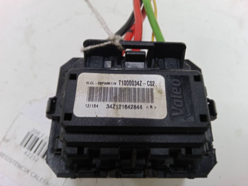 Recambio de resistencia calefaccion para peugeot 208 i (ca_, cc_) 1.4 hdi referencia OEM IAM T1000034Z  